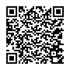 QR код за телефонен номер +12506750764