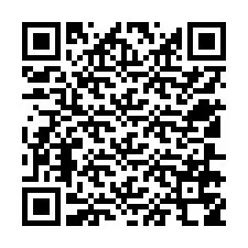 Codice QR per il numero di telefono +12506758944