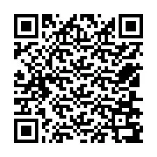 QR-code voor telefoonnummer +12506797347