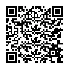 QR-code voor telefoonnummer +12506888704