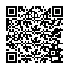 Codice QR per il numero di telefono +12506893569