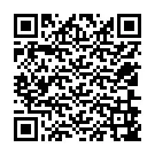 QR-code voor telefoonnummer +12506947009