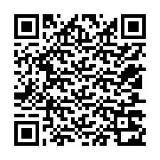 QR Code pour le numéro de téléphone +12507222889