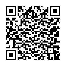 QR kód a telefonszámhoz +12507249955