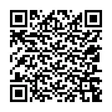 Codice QR per il numero di telefono +12507249958