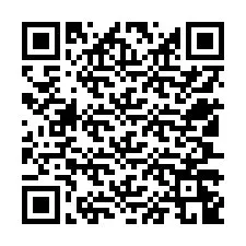 QR-Code für Telefonnummer +12507249964