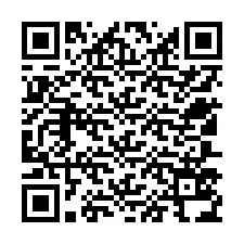 QR-код для номера телефона +12507534644