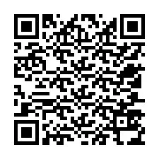 Código QR para número de telefone +12507534988