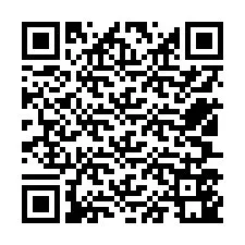 Código QR para número de teléfono +12507541237