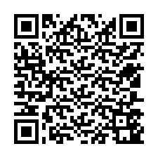 QR-код для номера телефона +12507541242