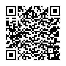 Kode QR untuk nomor Telepon +12507543619