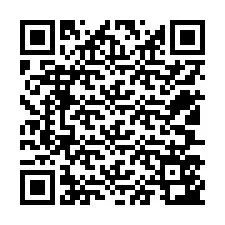 QR-код для номера телефона +12507543631