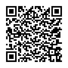 Codice QR per il numero di telefono +12507569048