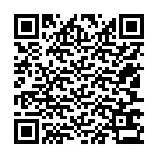 QR-код для номера телефона +12507633125