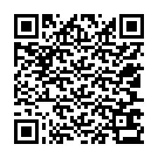 QR-код для номера телефона +12507633128