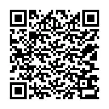Codice QR per il numero di telefono +12507633131