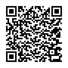 Kode QR untuk nomor Telepon +12507633132