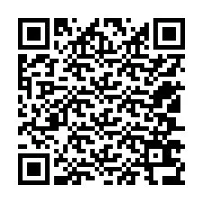 QR-код для номера телефона +12507636675