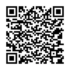 QR-код для номера телефона +12507704080