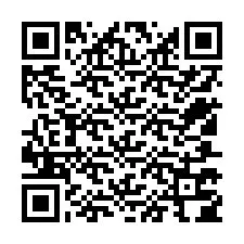 QR Code สำหรับหมายเลขโทรศัพท์ +12507704081