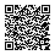 Codice QR per il numero di telefono +12507704996