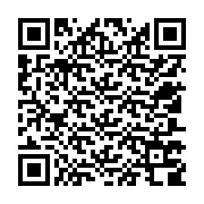 Codice QR per il numero di telefono +12507708448