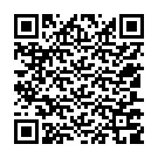 QR-koodi puhelinnumerolle +12507709144