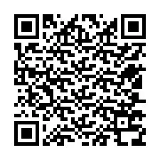 QR-code voor telefoonnummer +12507738692