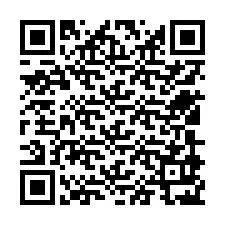 QR kód a telefonszámhoz +12509927156