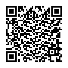 Código QR para número de teléfono +12509928310