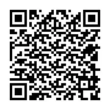 QR-kood telefoninumbri jaoks +12509928492