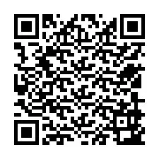 QR-code voor telefoonnummer +12509943916