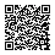 Código QR para número de teléfono +12509996438