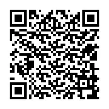 QR-код для номера телефона +12509996452