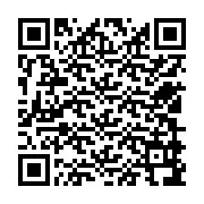 QR kód a telefonszámhoz +12509996476