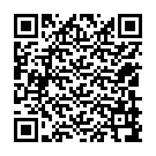 QR код за телефонен номер +12509996555