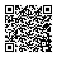QR-code voor telefoonnummer +12509996626