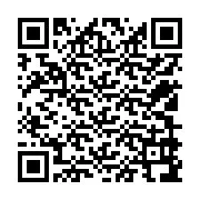 QR-code voor telefoonnummer +12509996831