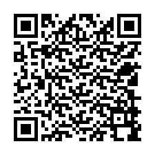 QR-koodi puhelinnumerolle +12509998664