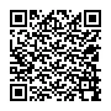 QR код за телефонен номер +12509998674