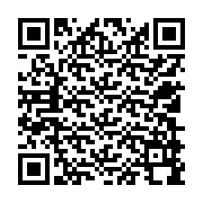 Código QR para número de telefone +12509998678