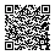 Código QR para número de telefone +12509998685