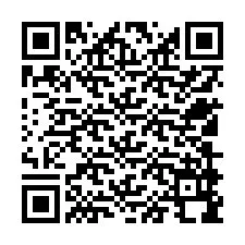 QR-koodi puhelinnumerolle +12509998694