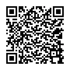 QR kód a telefonszámhoz +12509998698