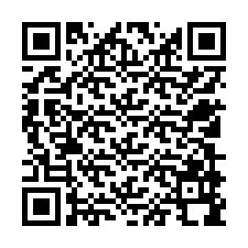 Código QR para número de teléfono +12509998768