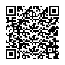 Código QR para número de teléfono +12509998782