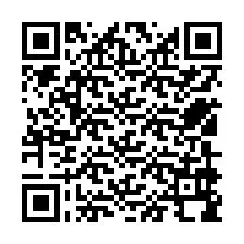 QR-код для номера телефона +12509998857