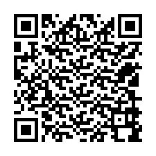 QR-code voor telefoonnummer +12509998865