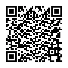 Código QR para número de teléfono +12509998870