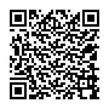 QR код за телефонен номер +12509998880